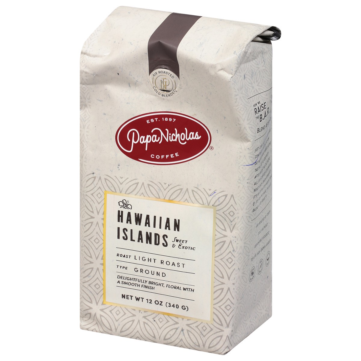 slide 5 of 9, PapaNicholas Coffee Light Roast Ground Hawaiian Islands Coffee - 12 oz, 12 oz