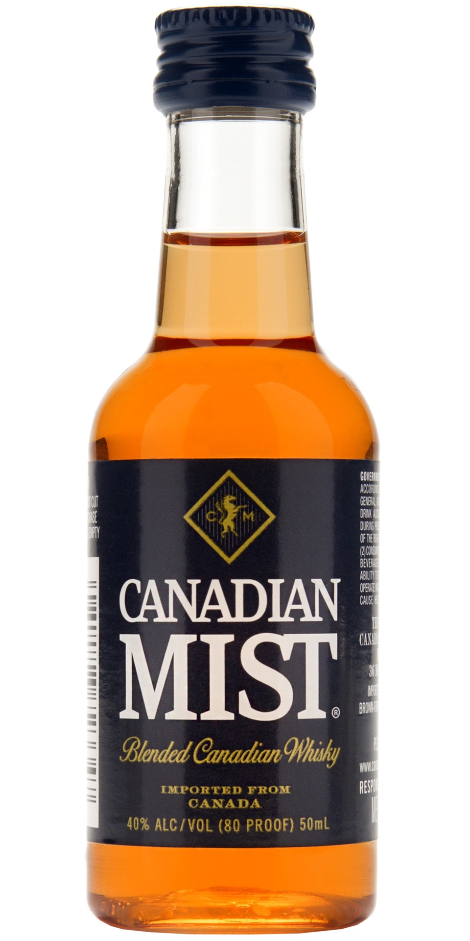 slide 1 of 1, Canadian Mist Blended Canadian Whisky 50ml 80 Proof, 50 ml