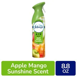 Febreze Air Freshener Spray, Odor-Fighting Room Spray, Apple Mango Sunshine Scent, 8.8oz, 1 Count