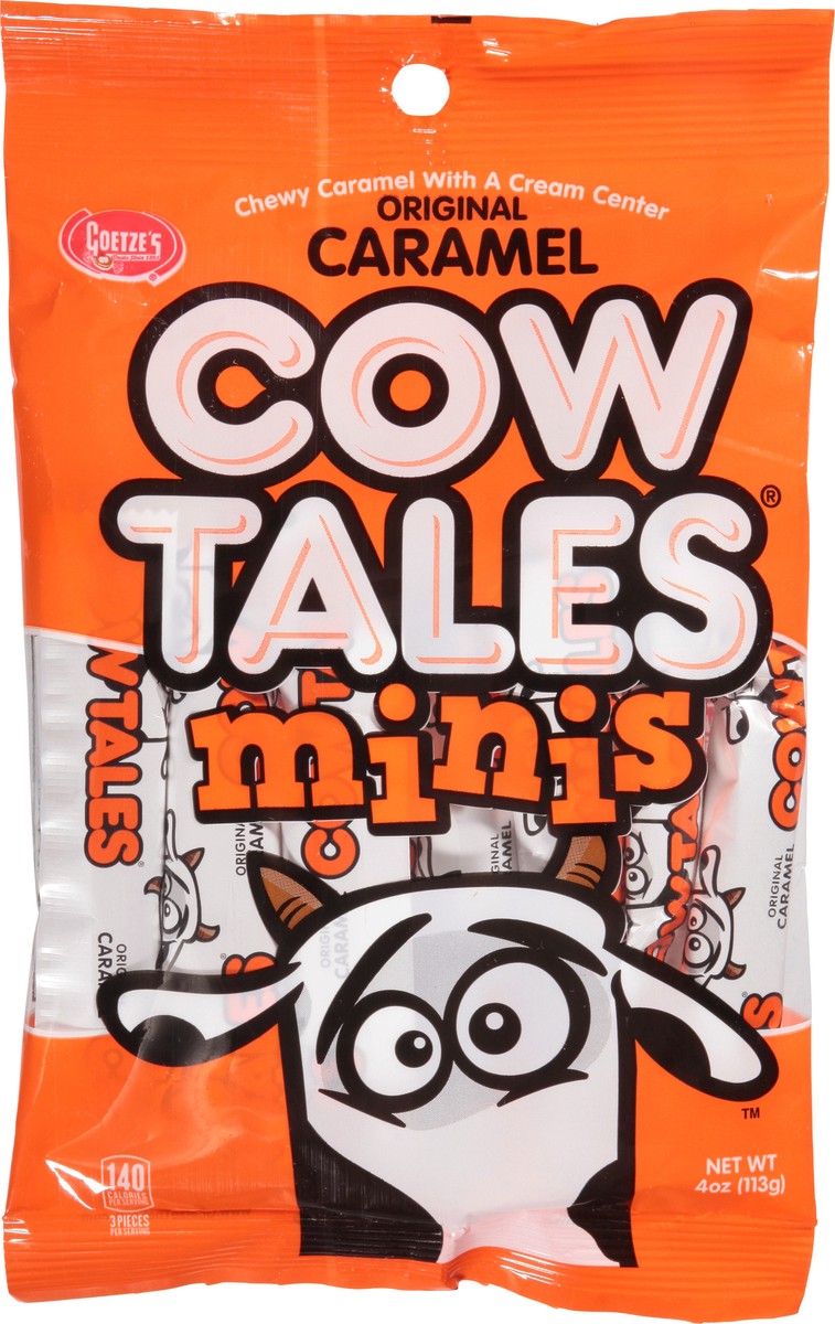 slide 12 of 12, Goetze's Cow Tales Original Caramel Candy Minis 4 oz, 4 oz