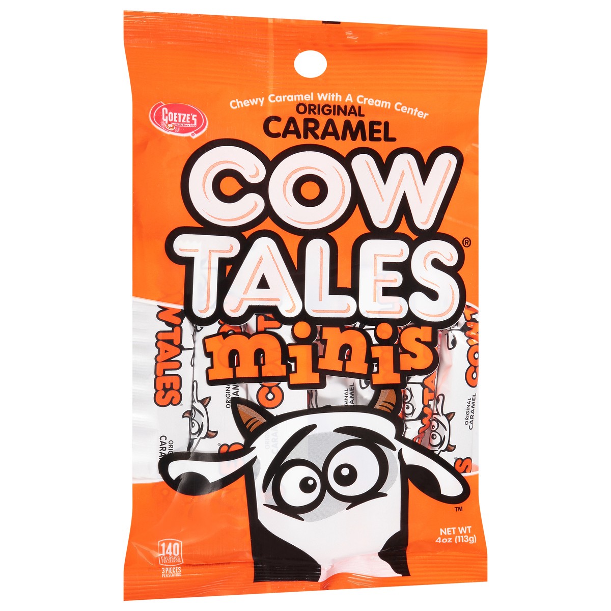 slide 5 of 12, Goetze's Cow Tales Original Caramel Candy Minis 4 oz, 4 oz