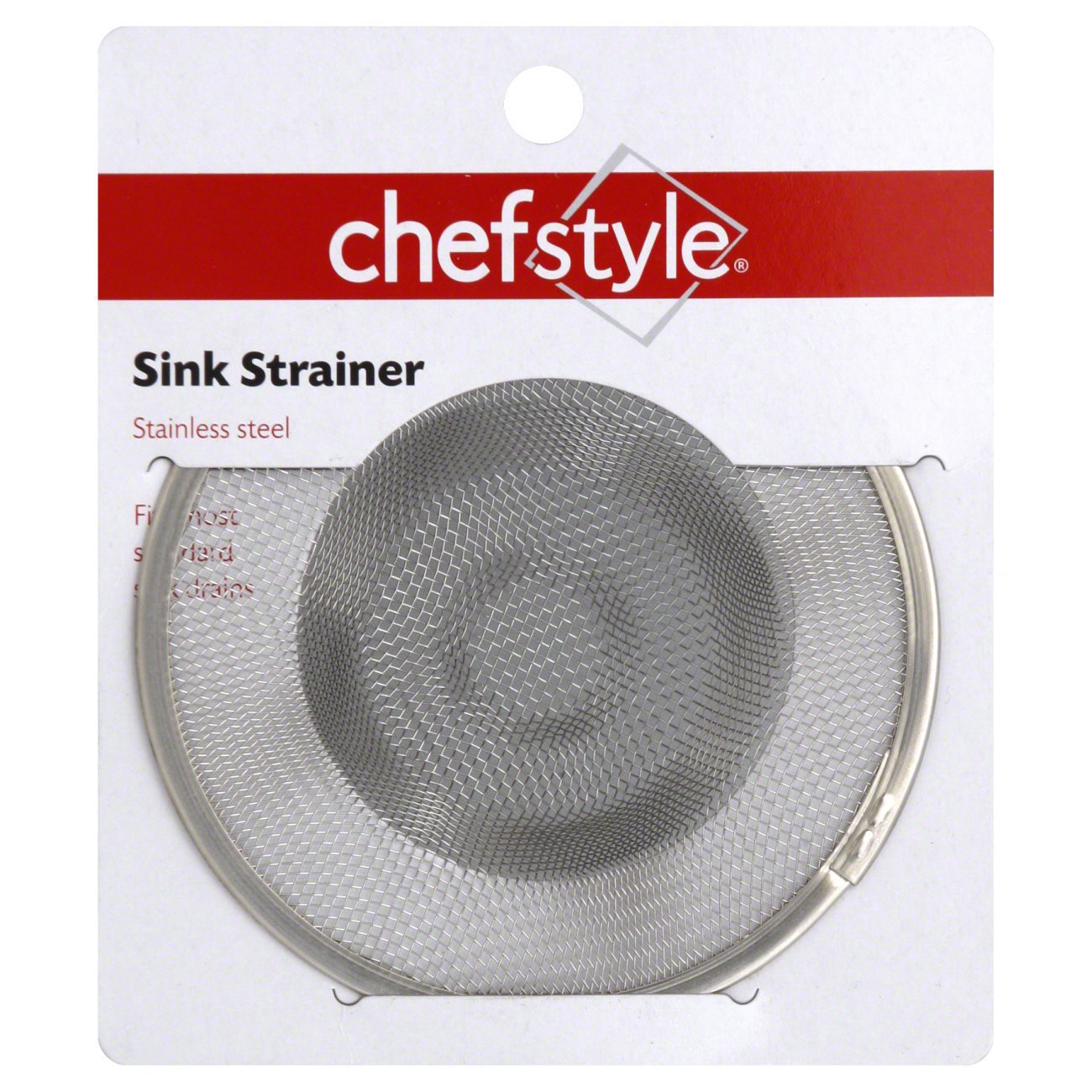 slide 1 of 1, chefstyle Stainless Steel Sink Strainer, 1 ct