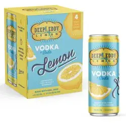 Deep Eddy Vodka RTD- Lemon, 354.882 ml