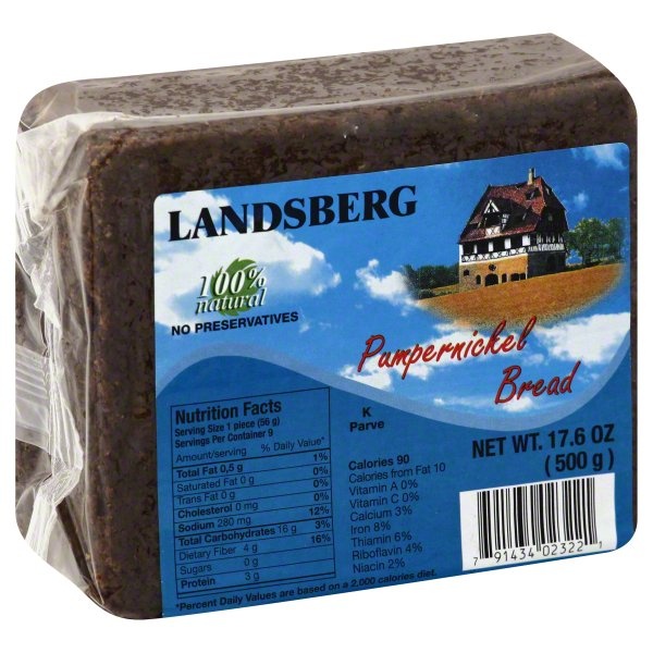 slide 1 of 5, Landsberg Bread 17.6 oz, 17.6 oz