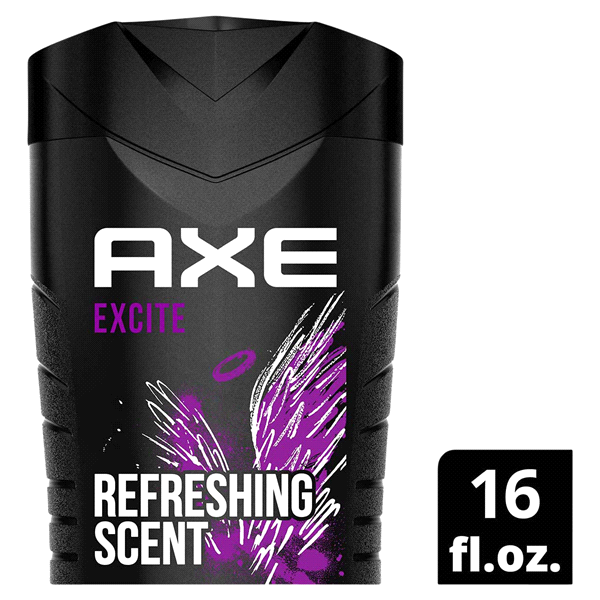 slide 1 of 1, AXE Shower Gel, Excite, 16 oz
