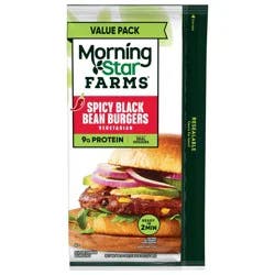 MorningStar Farms Spicy Black Bean Veggie Burgers