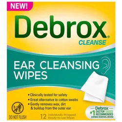 Debrox Earwax Cleansing Wipes