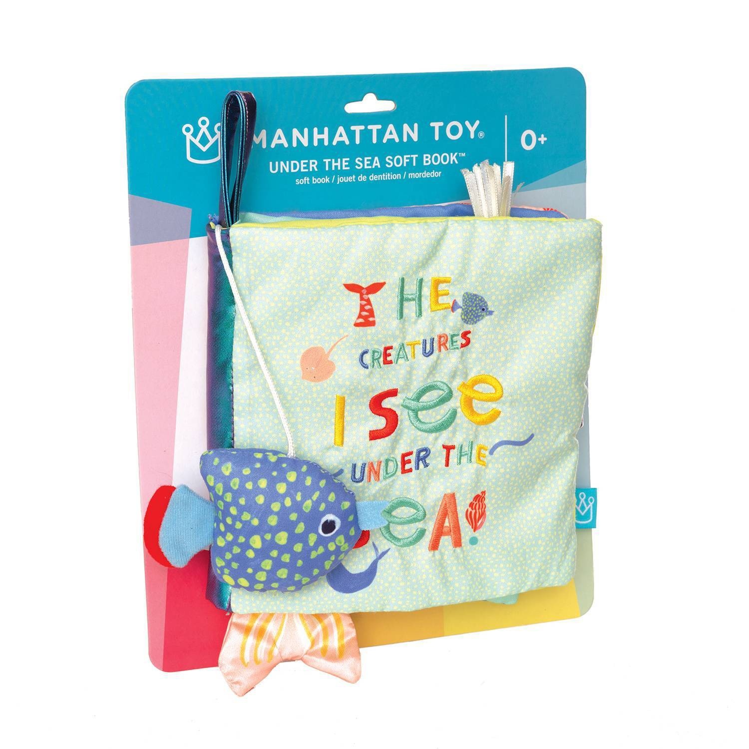 slide 1 of 1, Manhattan Toy Company Under the Sea Soft Book, 1 ct