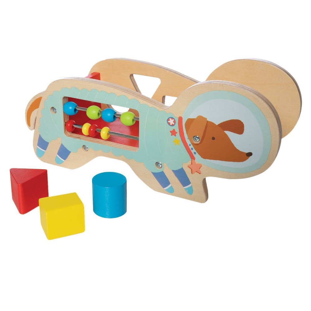 slide 2 of 3, Manhattan Toy Space Dog Shape Sorter, 1 ct