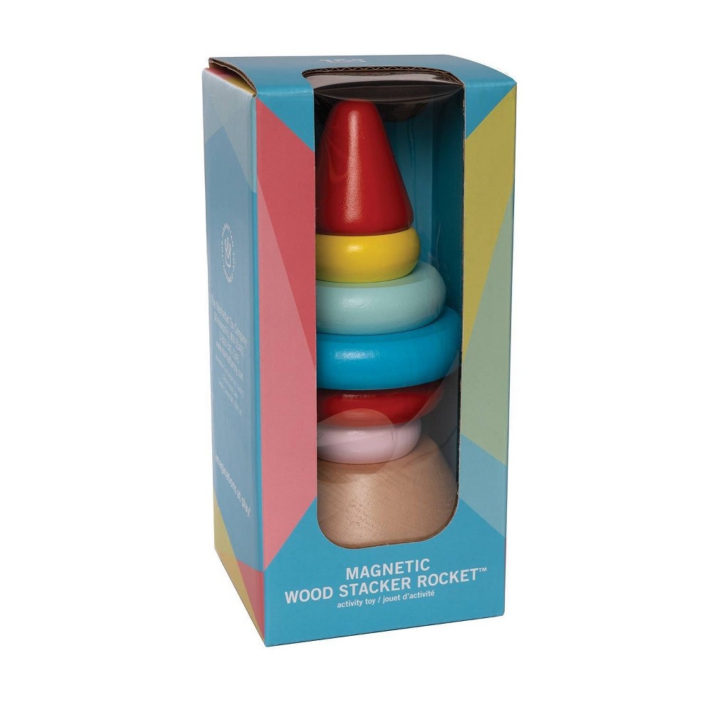 slide 3 of 3, Manhattan Toy Space Magnetic Rocket Stacker, 1 ct