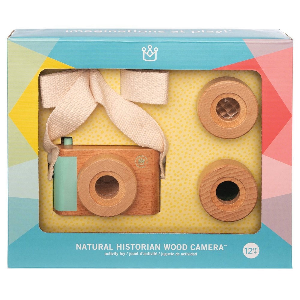 slide 7 of 7, The Manhattan Toy Company Camp Acorn - Wood Camera, 1 ct