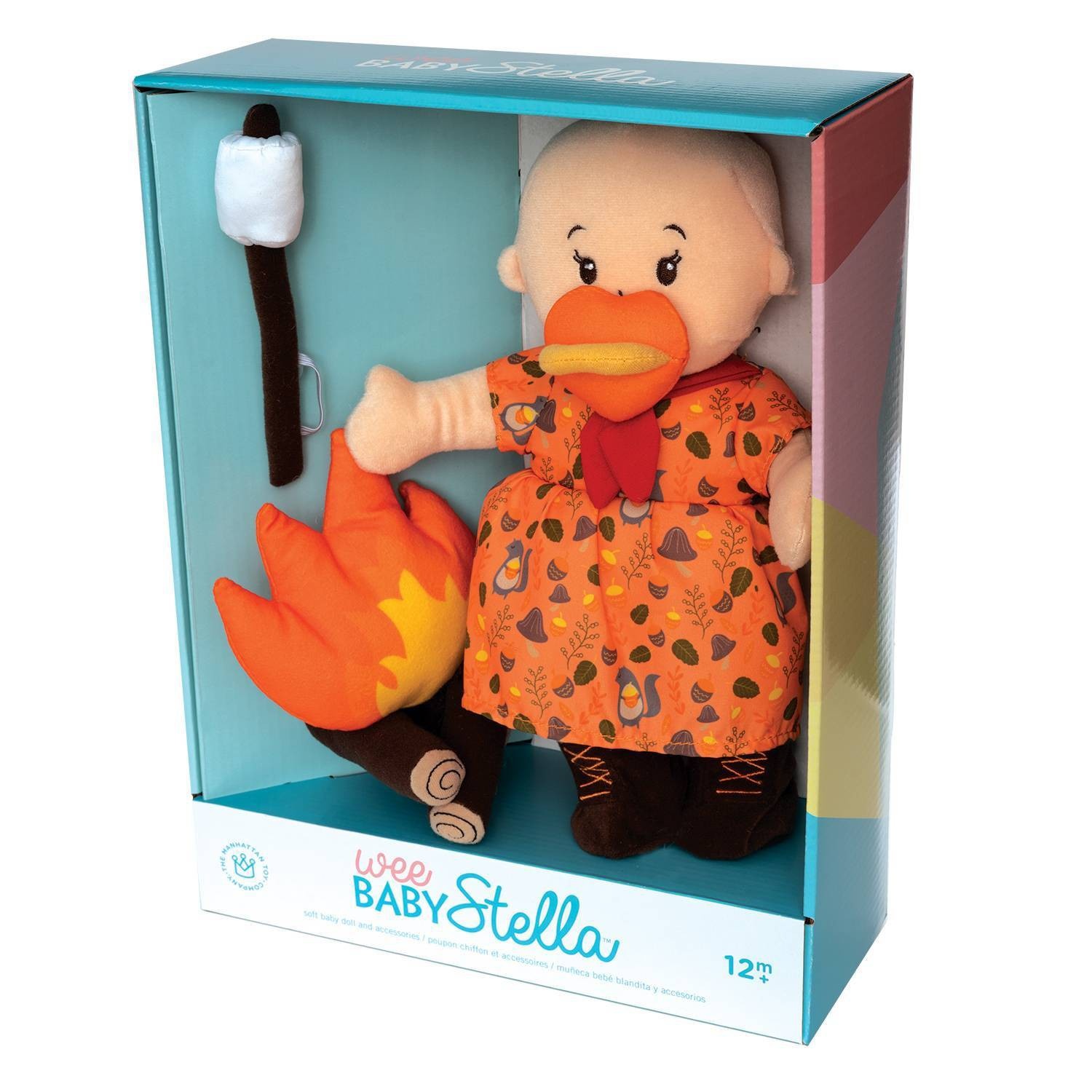 slide 1 of 2, Manhattan Toy Wee Baby Stella Dolls Deluxe - Camp Acorn Campfire, 1 ct