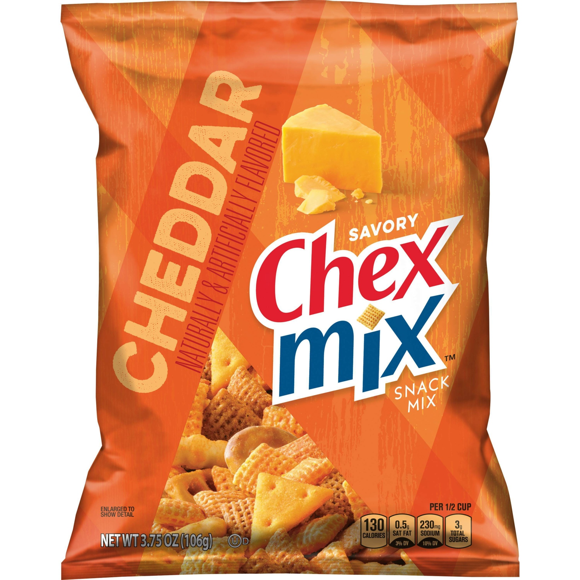 slide 1 of 4, Chex Mix Cheddar Snack Mix, 3.75 oz