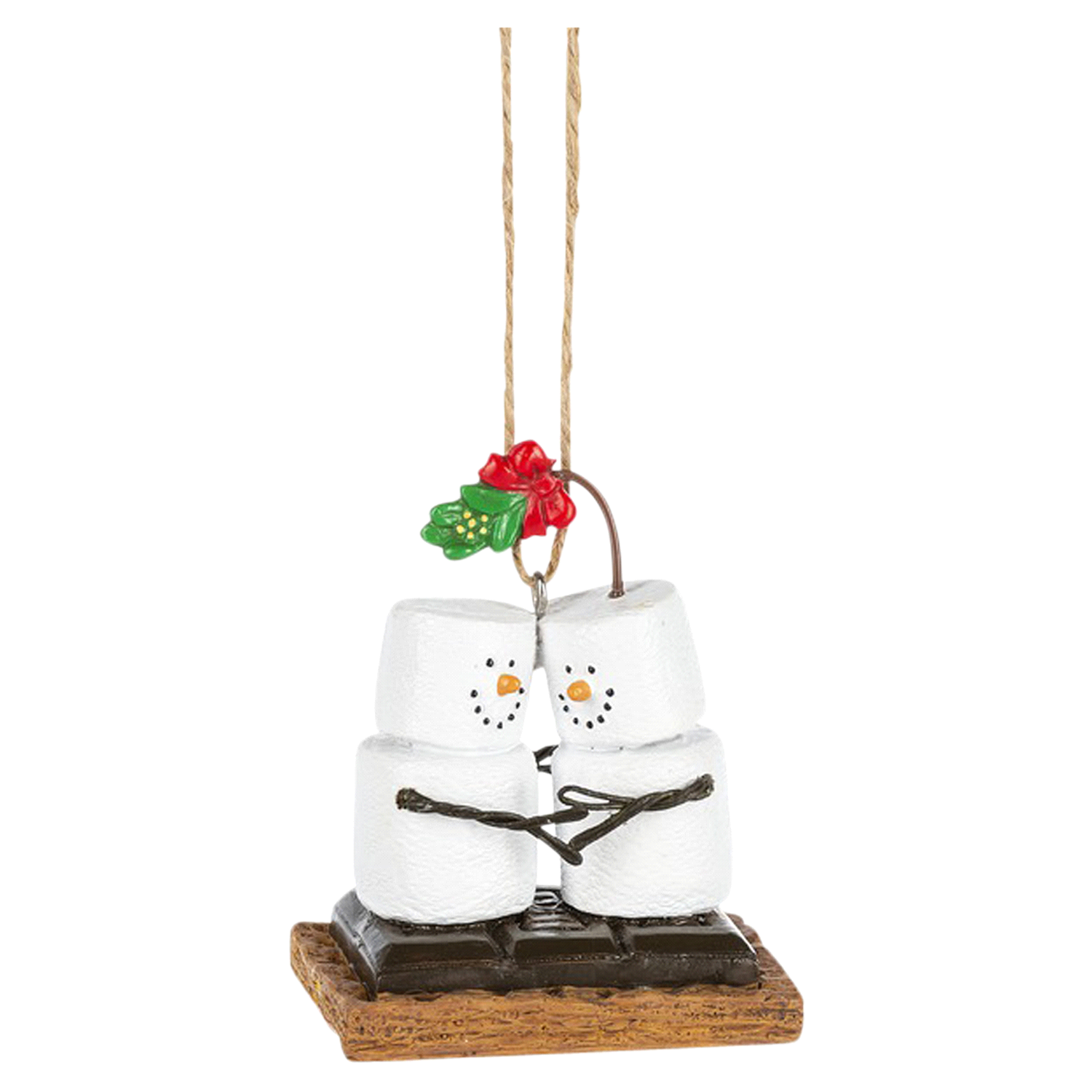 slide 1 of 1, Ganz S'mores Ornament - Kissing Mistletoe, 1 ct
