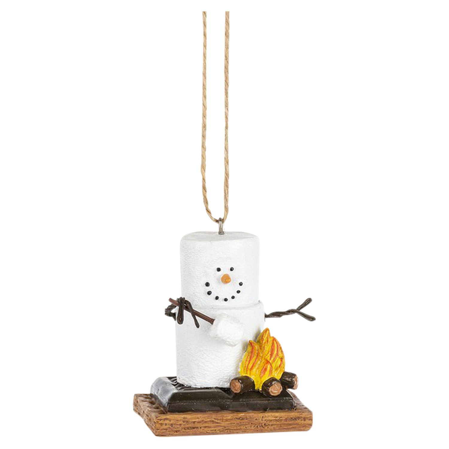 slide 1 of 1, GANZ S'mores Ornament - Roasting Marshmallow, 1 ct