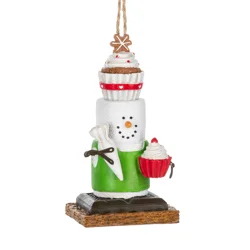 GANZ S'mores Cupcake Orn