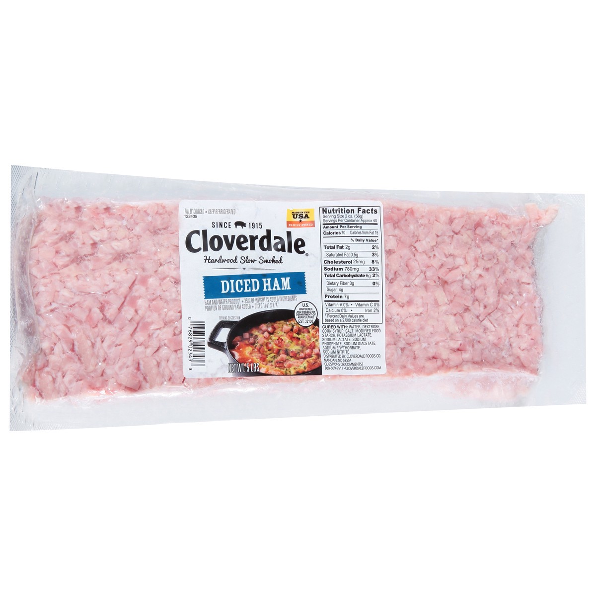 slide 2 of 11, Cloverdale Meats Diced Ham, 5 lb