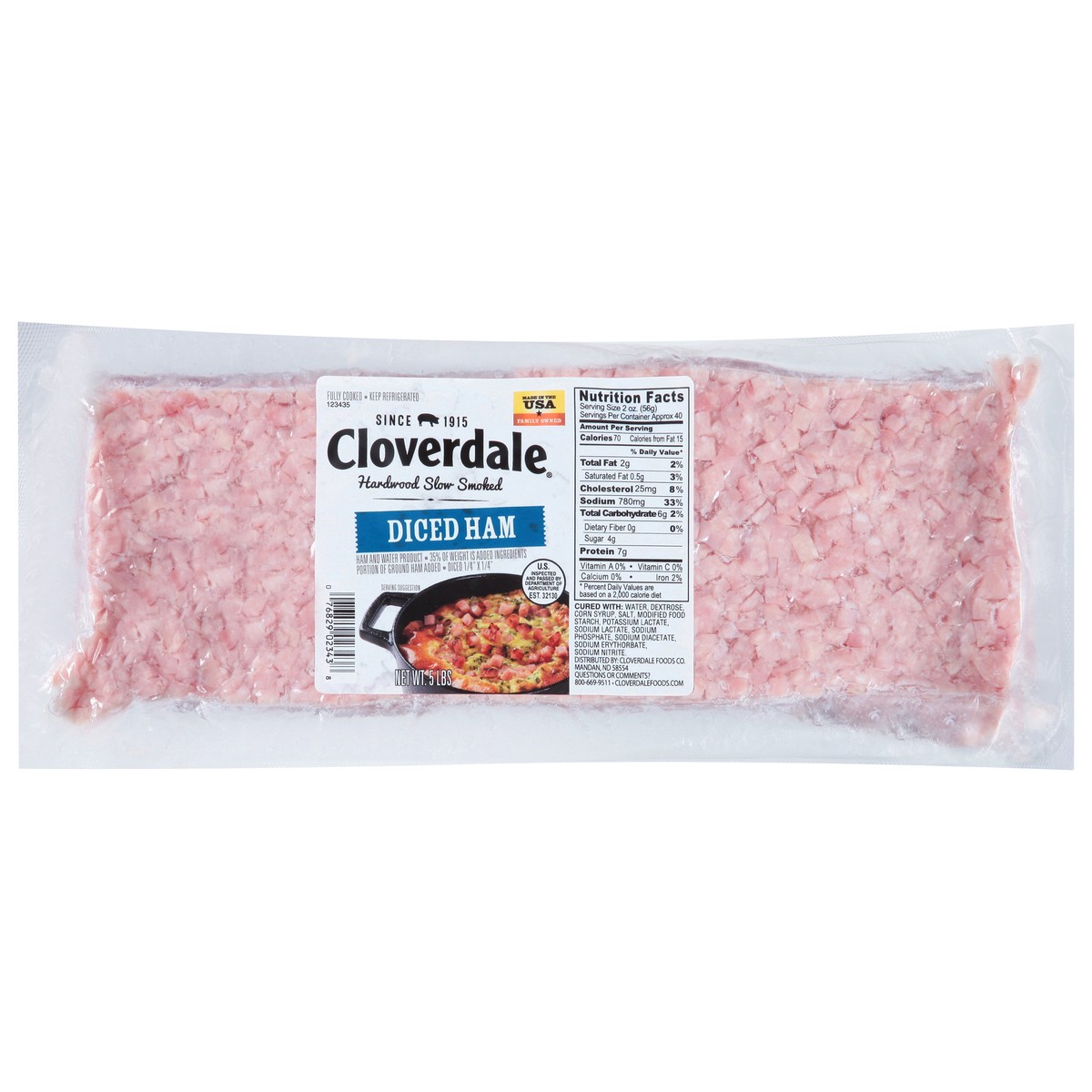 slide 1 of 11, Cloverdale Meats Diced Ham, 5 lb