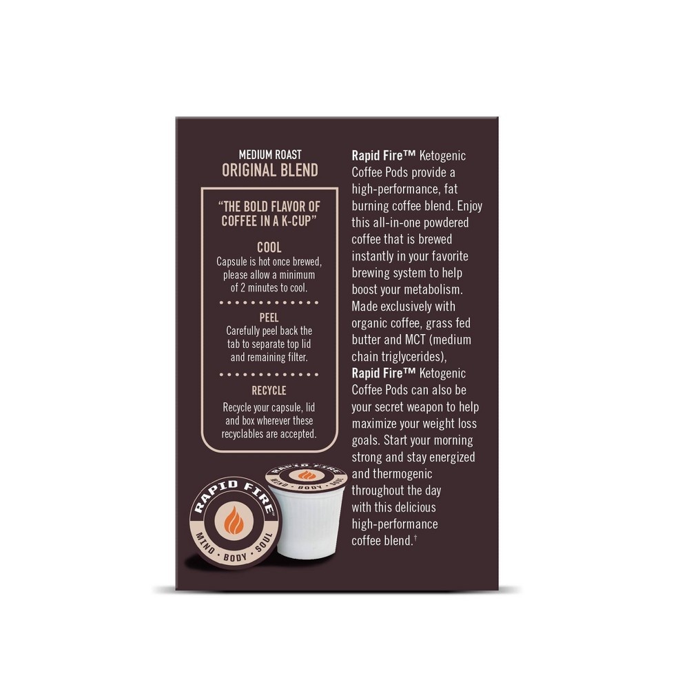 slide 3 of 6, Rapid Fire Coffee Original Light Roast Coffee Pods, 16 ct