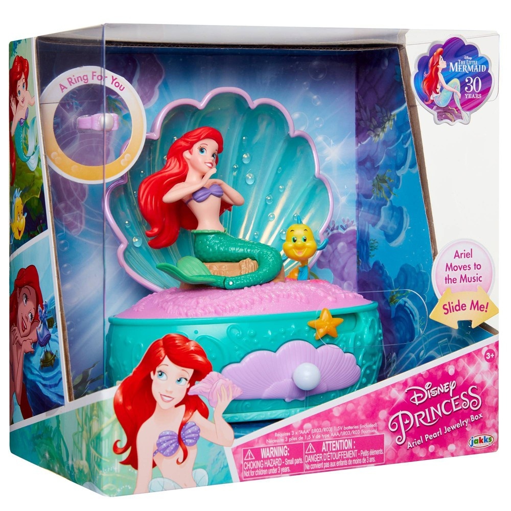 slide 8 of 10, Disney Princess Ariel Pearl Anniversary Jewelry Box, 1 ct