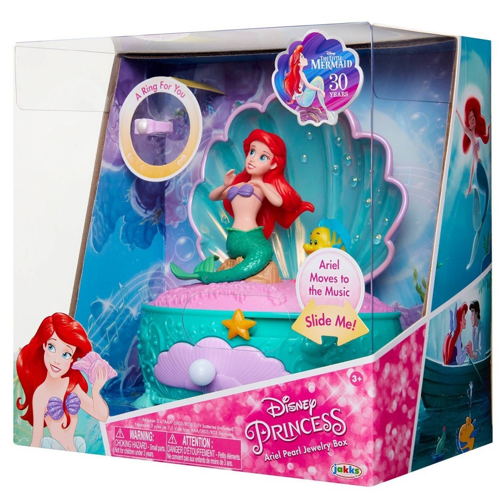 slide 9 of 10, Disney Princess Ariel Pearl Anniversary Jewelry Box, 1 ct