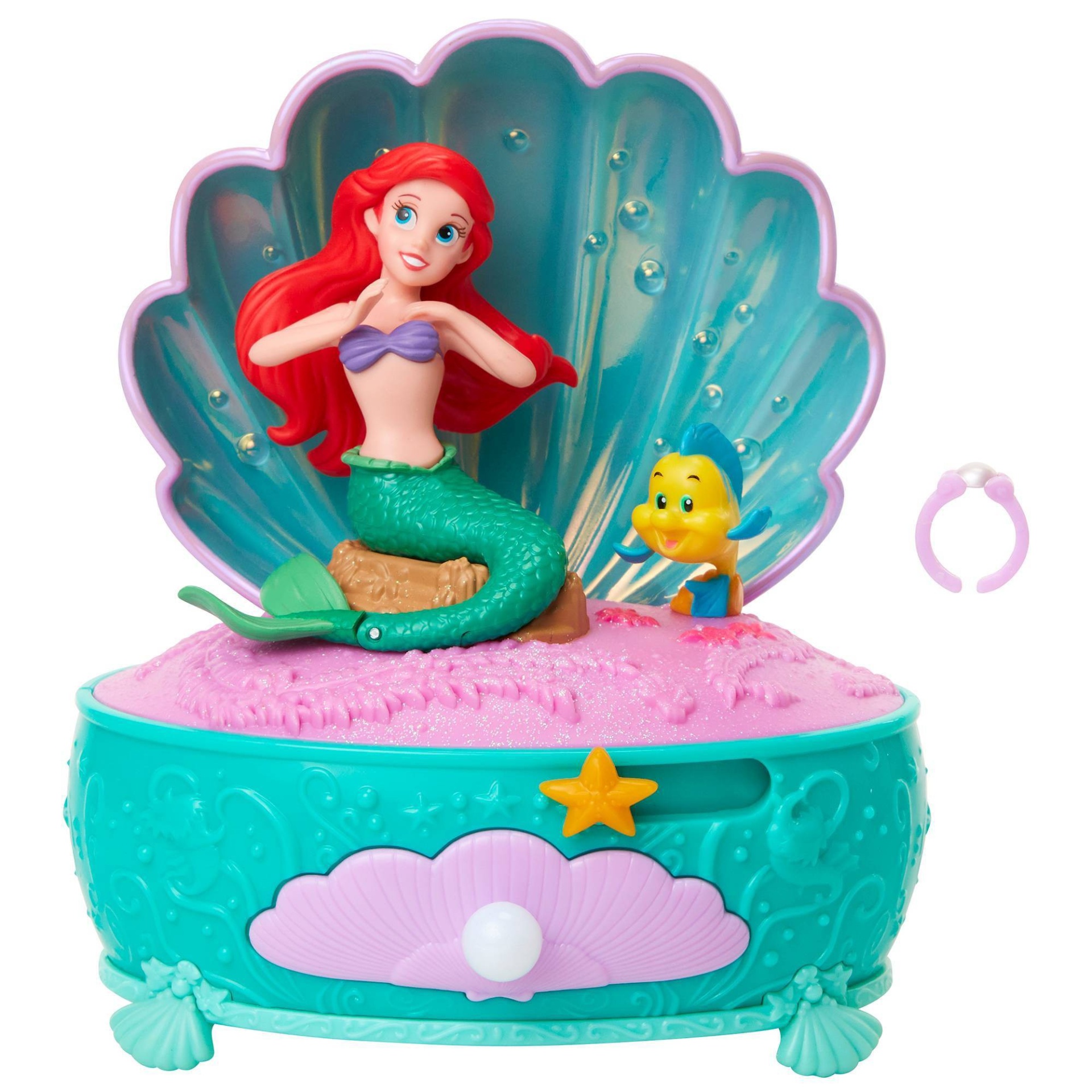 slide 1 of 10, Disney Princess Ariel Pearl Anniversary Jewelry Box, 1 ct