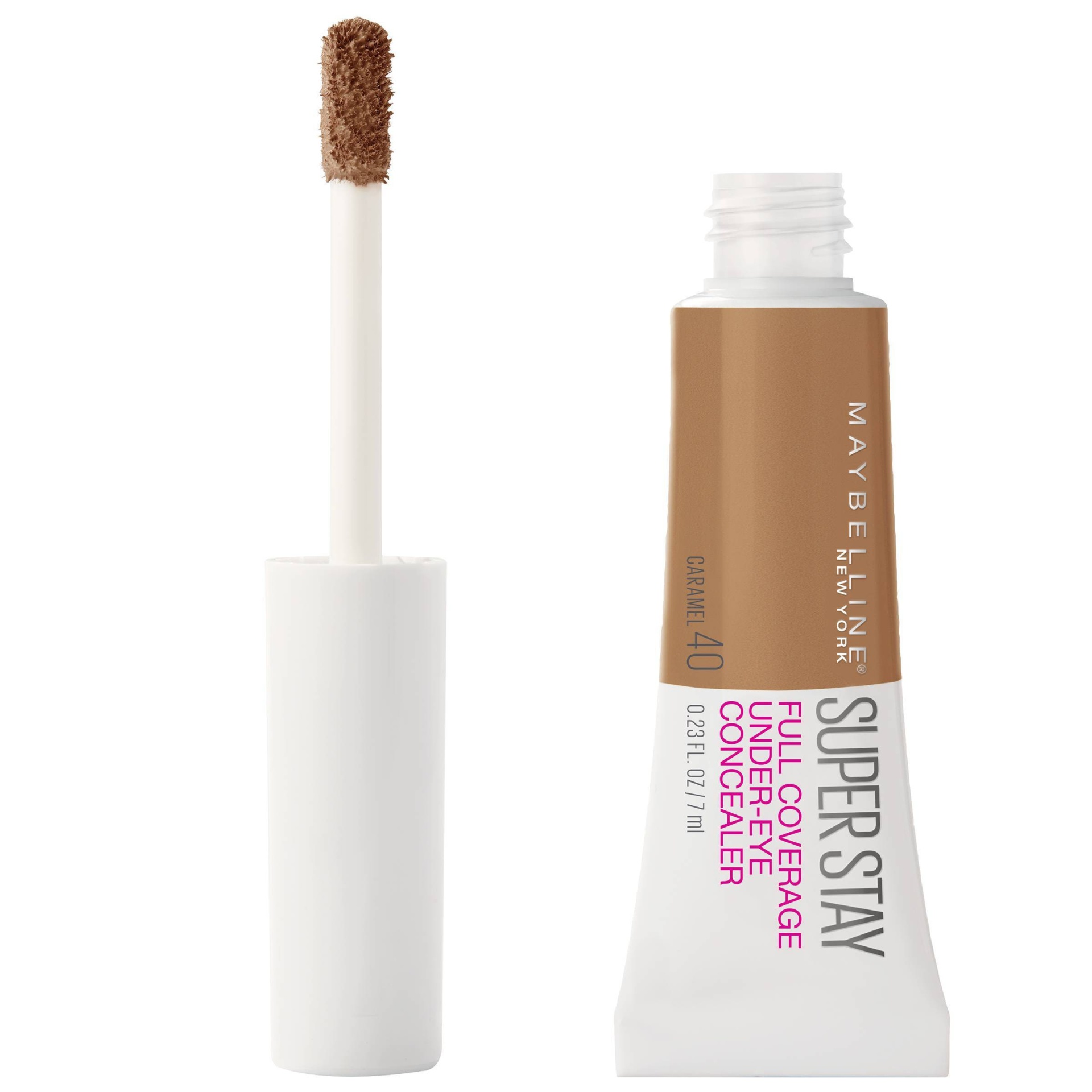 slide 1 of 8, Maybelline Super Stay Full Coverage Under-Eye Concealer - 40 Caramel - 0.23 fl oz, 1 ct