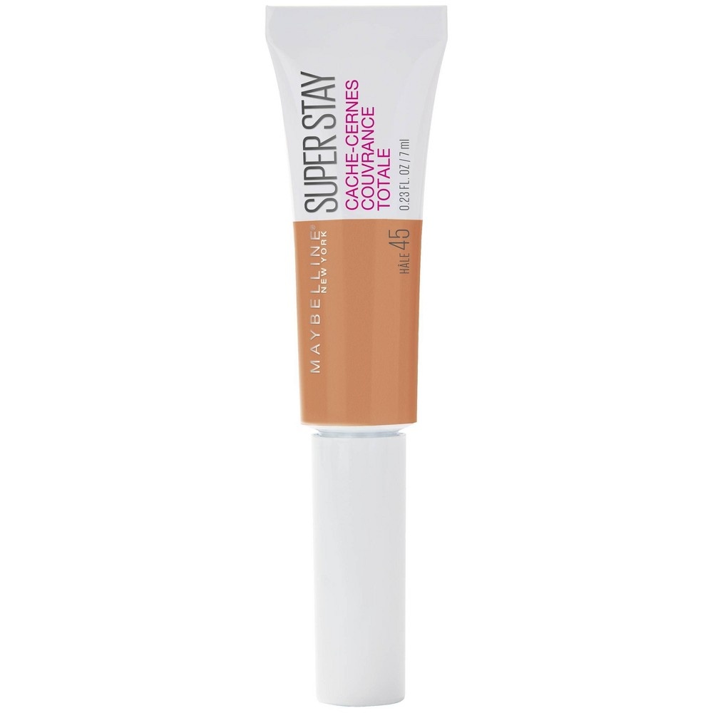 slide 4 of 9, Maybelline Super Stay Concealer Tan, 0.25 fl oz