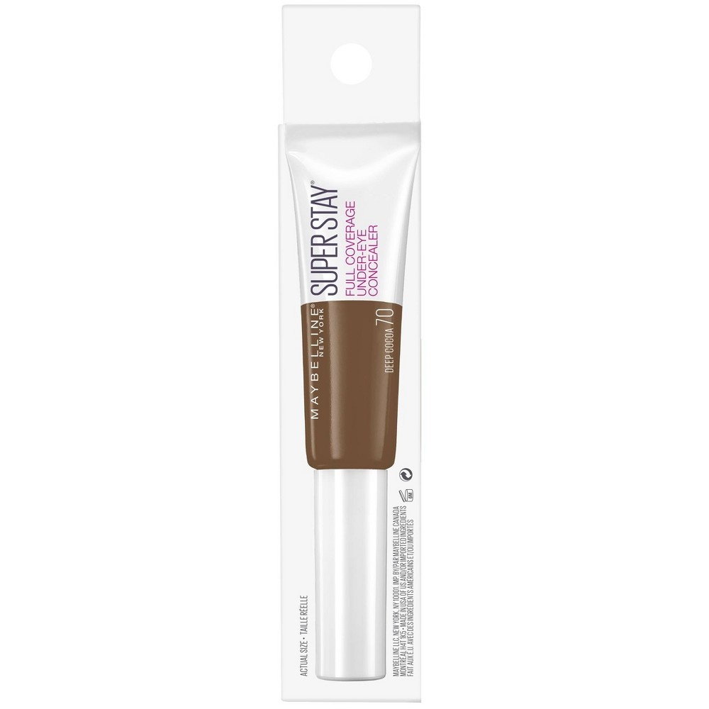 slide 9 of 9, Maybelline Super Stay Concealer Deep Cocoa, 0.25 fl oz