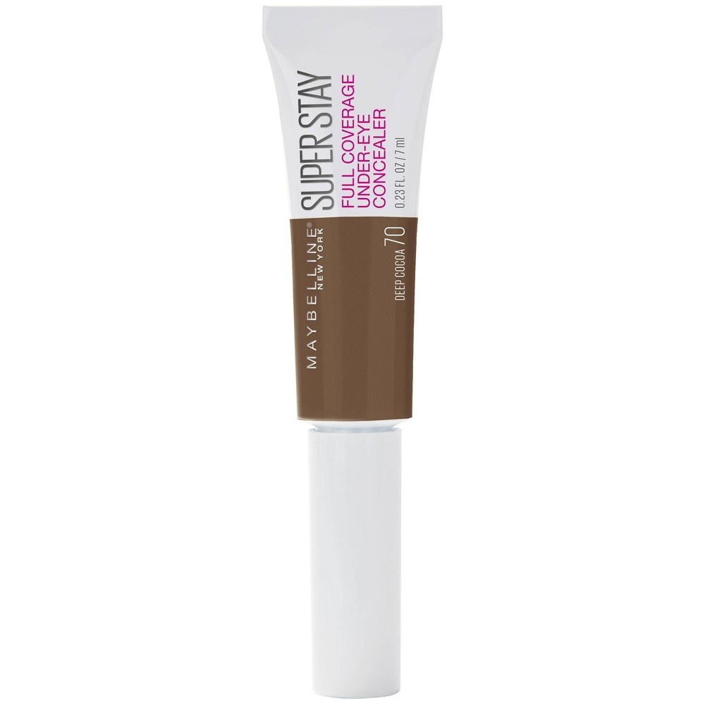 slide 6 of 9, Maybelline Super Stay Concealer Deep Cocoa, 0.25 fl oz