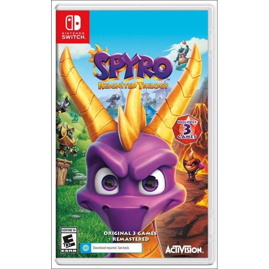 slide 1 of 6, Activision Spyro: Reignited Trilogy - Nintendo Switch, 1 ct