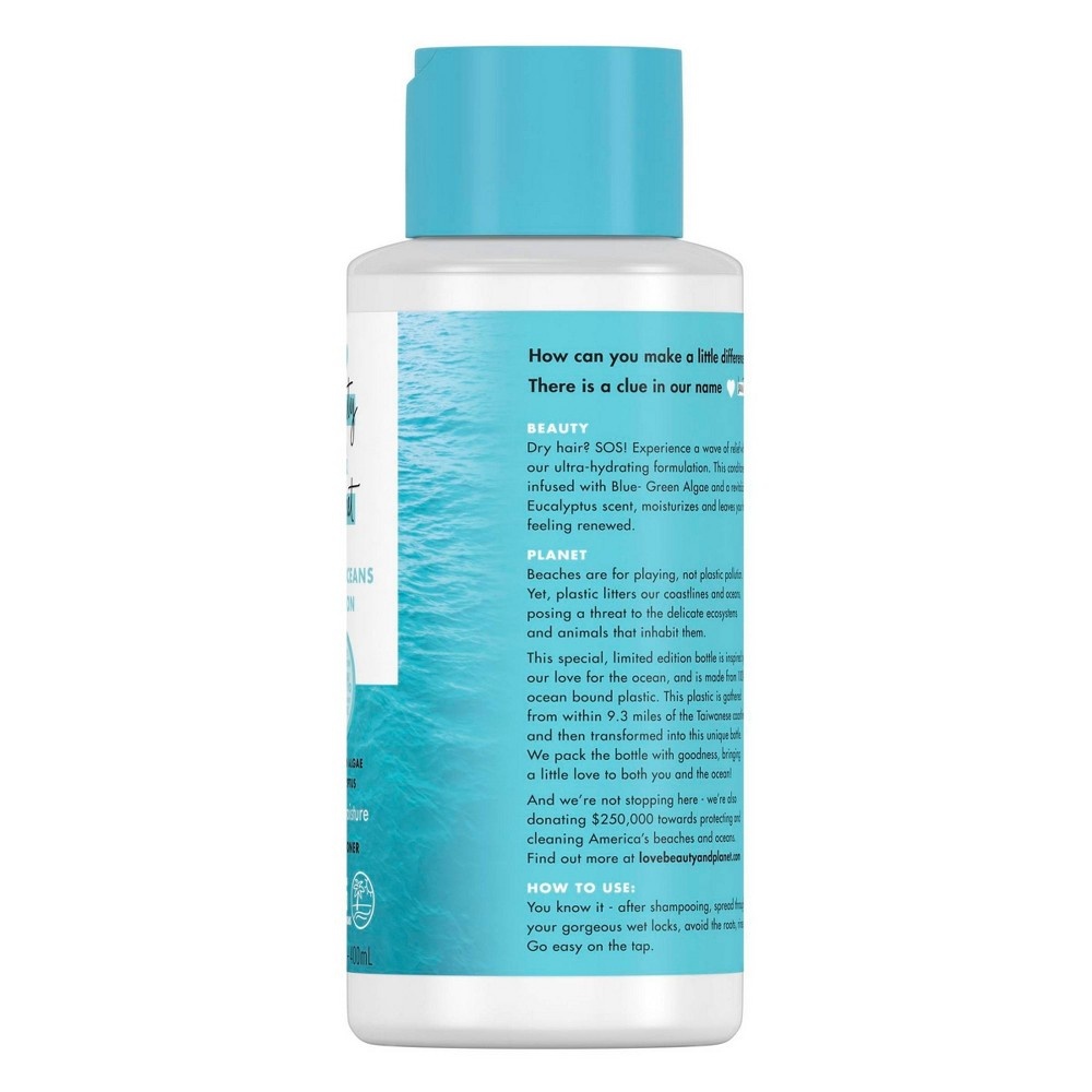 slide 2 of 5, Love Beauty and Planet Clean Ocean Blue Green Algae &; Eucalyptus Conditioner, 13.5 fl oz