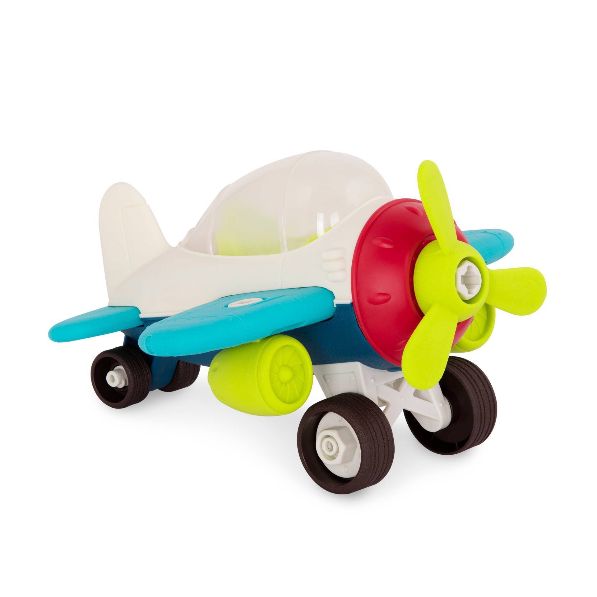 slide 1 of 3, B. toys Take-Apart Airplane - Happy Cruisers, 1 ct