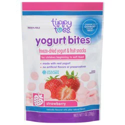 Tippy Toes Strawberry Yogurt Bites 1 oz