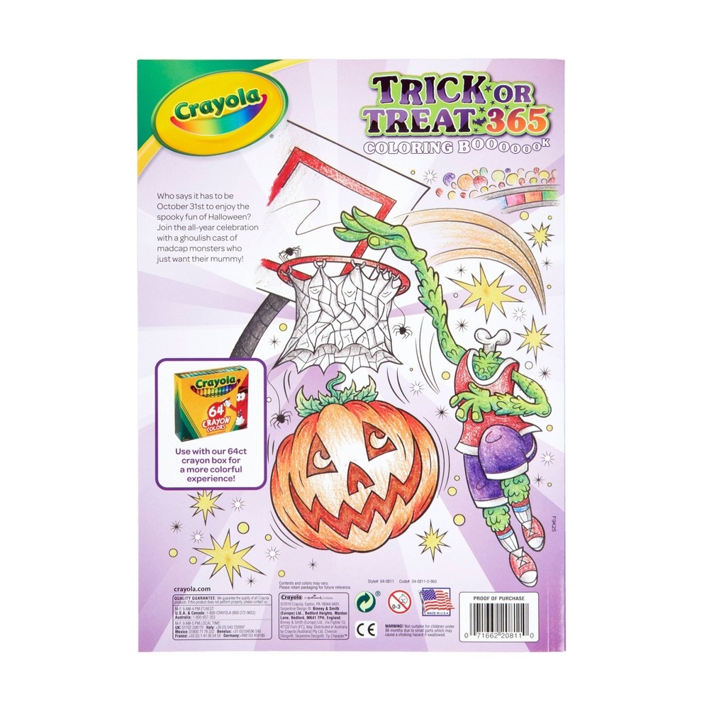 slide 5 of 5, Crayola Trick or Treat Coloring Book, 1 ct