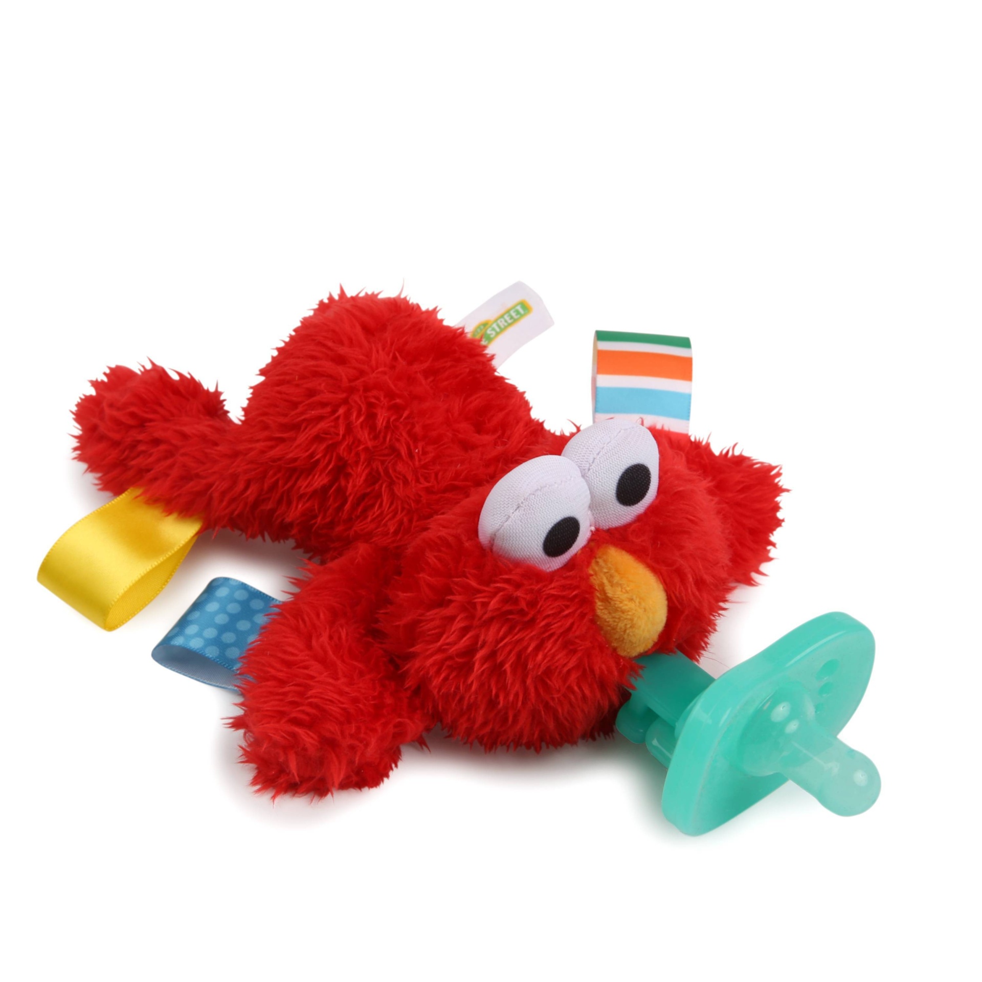 slide 1 of 1, Bright Starts Sesame Street Cozy Coo Soothing Pacifier - Elmo, 1 ct