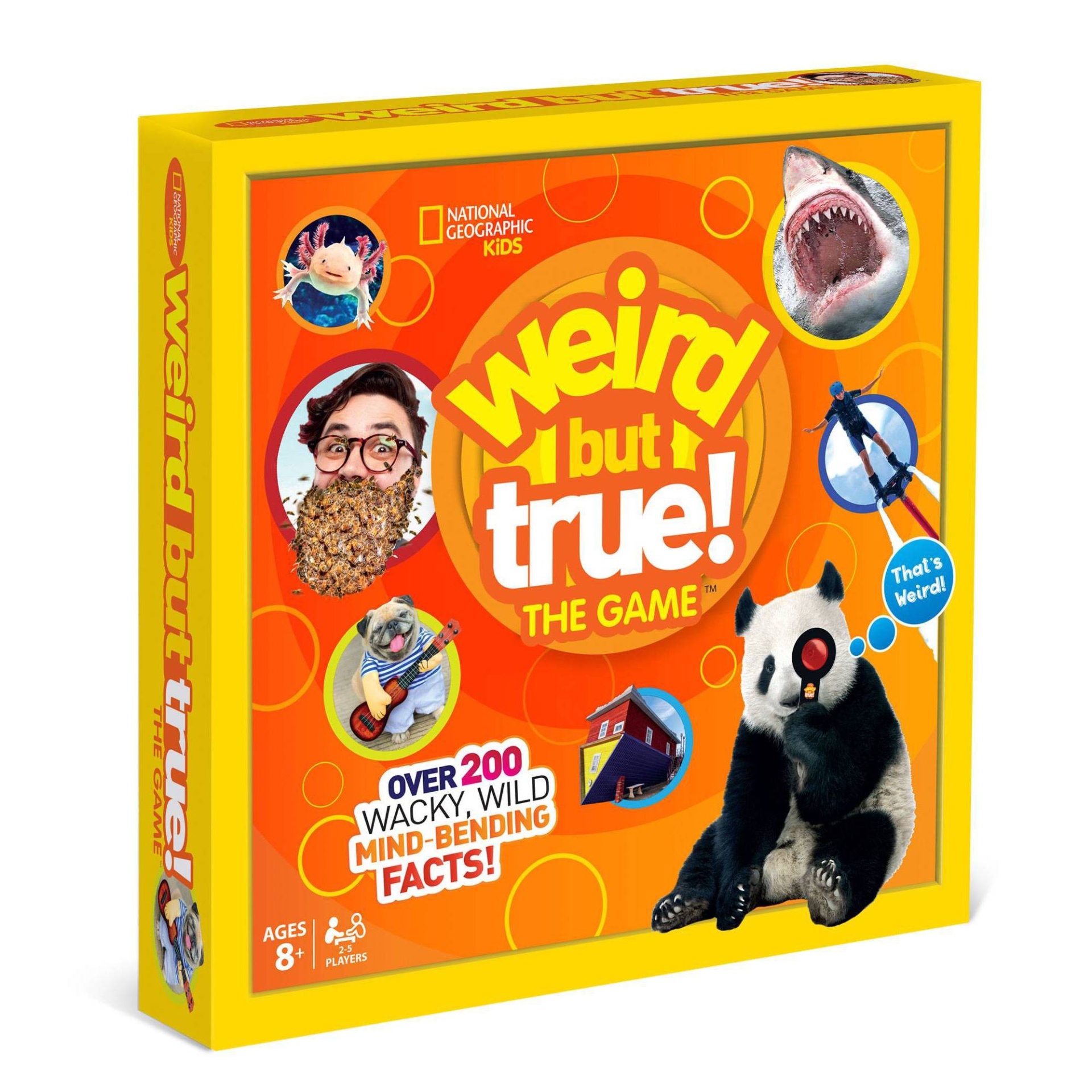 slide 1 of 8, Buffalo Games Weird But True Board Game, 1 ct