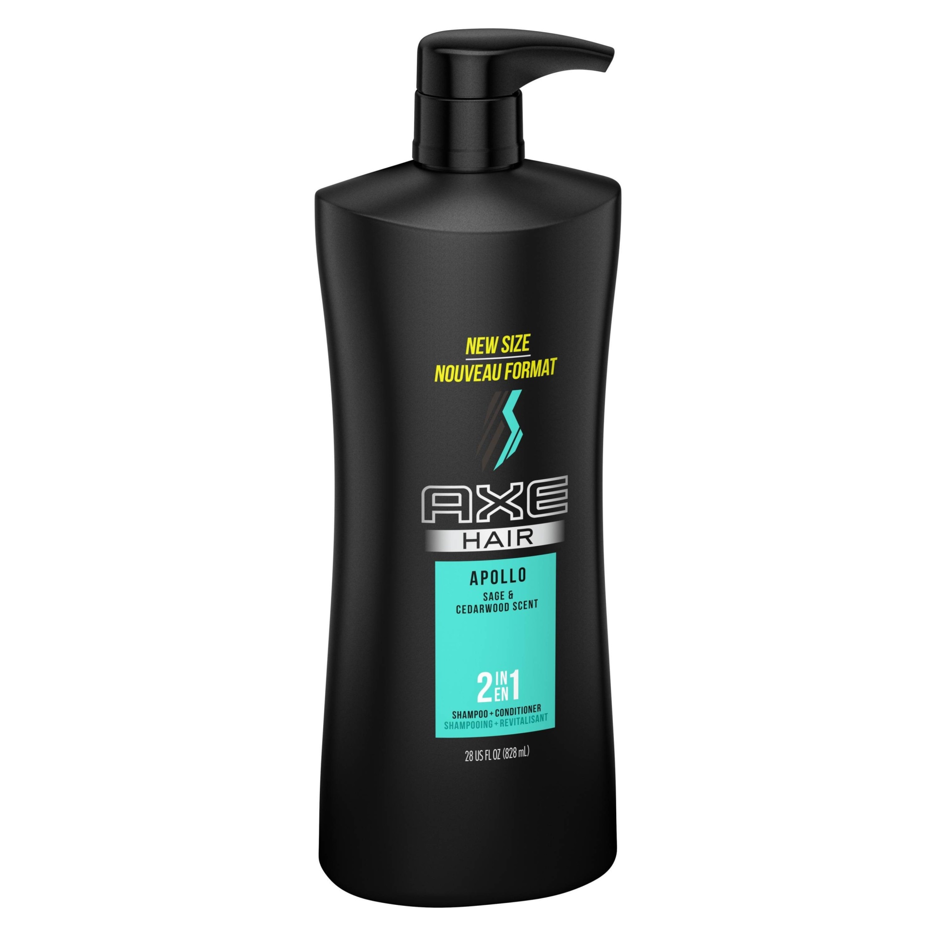 slide 1 of 1, AXE Hair Apollo Sage & Cedarwood 2-in-1 Shampoo & Conditioner, 28 fl oz