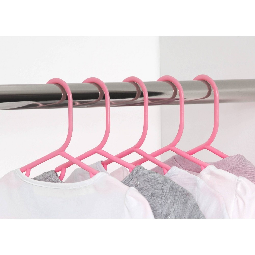 slide 2 of 4, Delta Children Nursery Hangers Pink, 8 ct