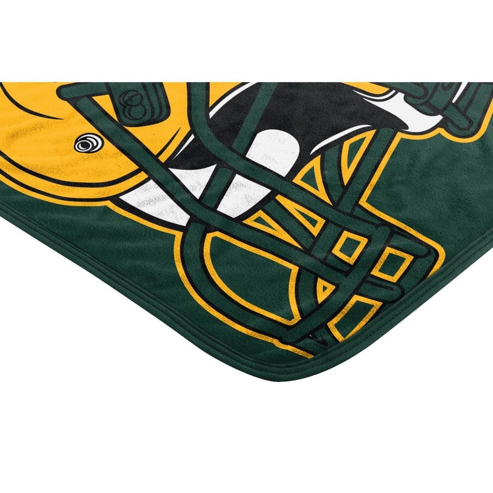 slide 4 of 4, NFL Green Bay Packers Micro Fleece Throw Blanket, 1 ct