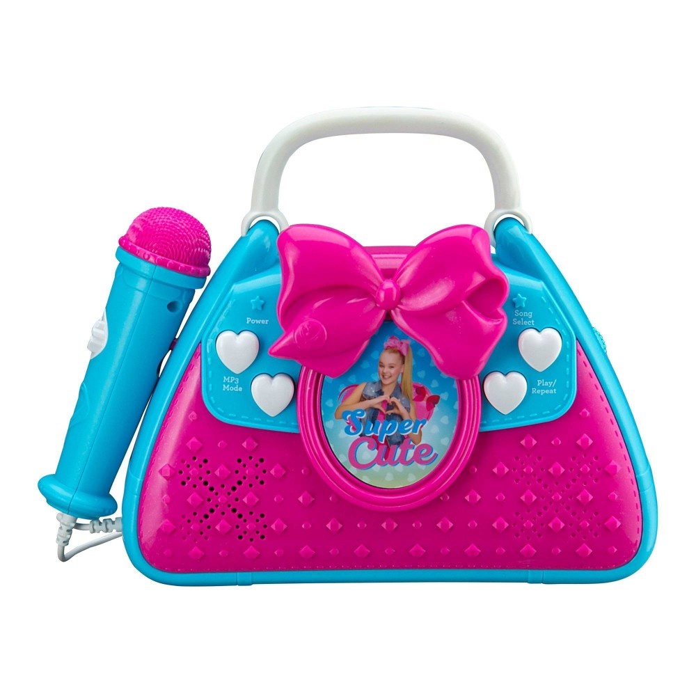 slide 7 of 7, Nickelodeon JoJo Siwa Sing Along Boombox with Bonus Bow, 1 ct