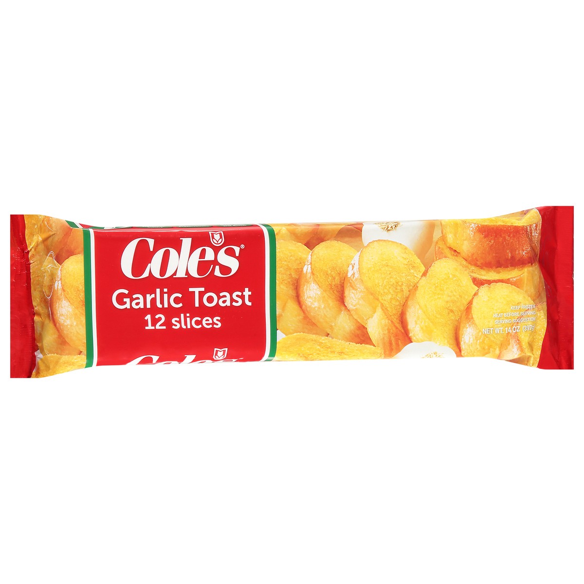 slide 2 of 14, Cole's Frozen Garlic Toast, 14 oz