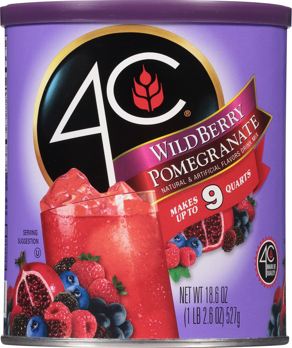 slide 6 of 9, 4C Wildberry/Pomegranate Drink Mix 18.6 oz, 18.6 oz