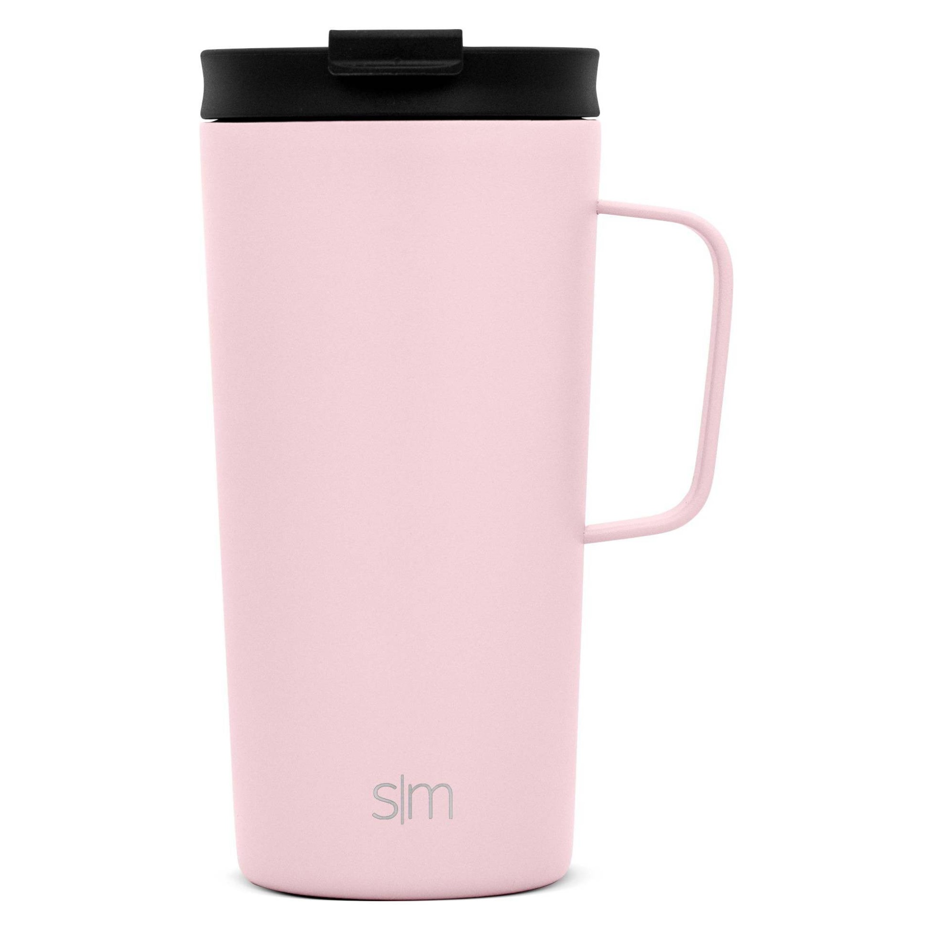 slide 1 of 3, Simple Modern Stainless Steel Scout Water Bottle Blush Pink, 18 oz