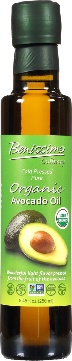 slide 6 of 14, Benissimo Organic Avocado Oil 8.45 fl oz, 8.45 fl oz