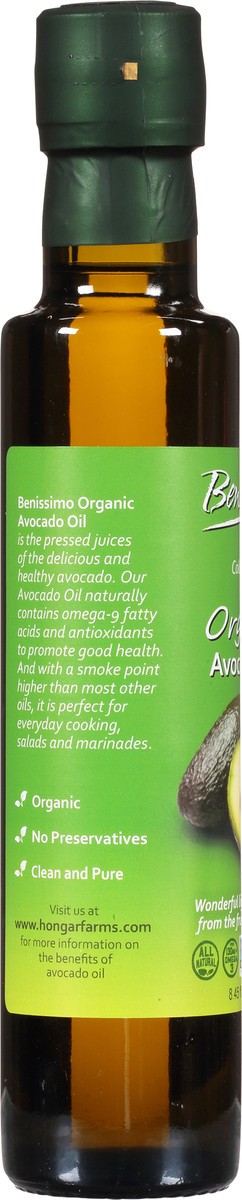 slide 11 of 14, Benissimo Organic Avocado Oil 8.45 fl oz, 8.45 fl oz