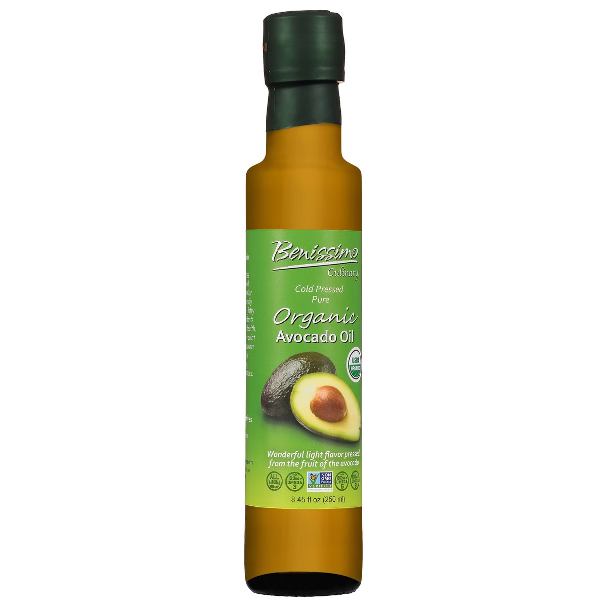 slide 12 of 14, Benissimo Organic Avocado Oil 8.45 fl oz, 8.45 fl oz