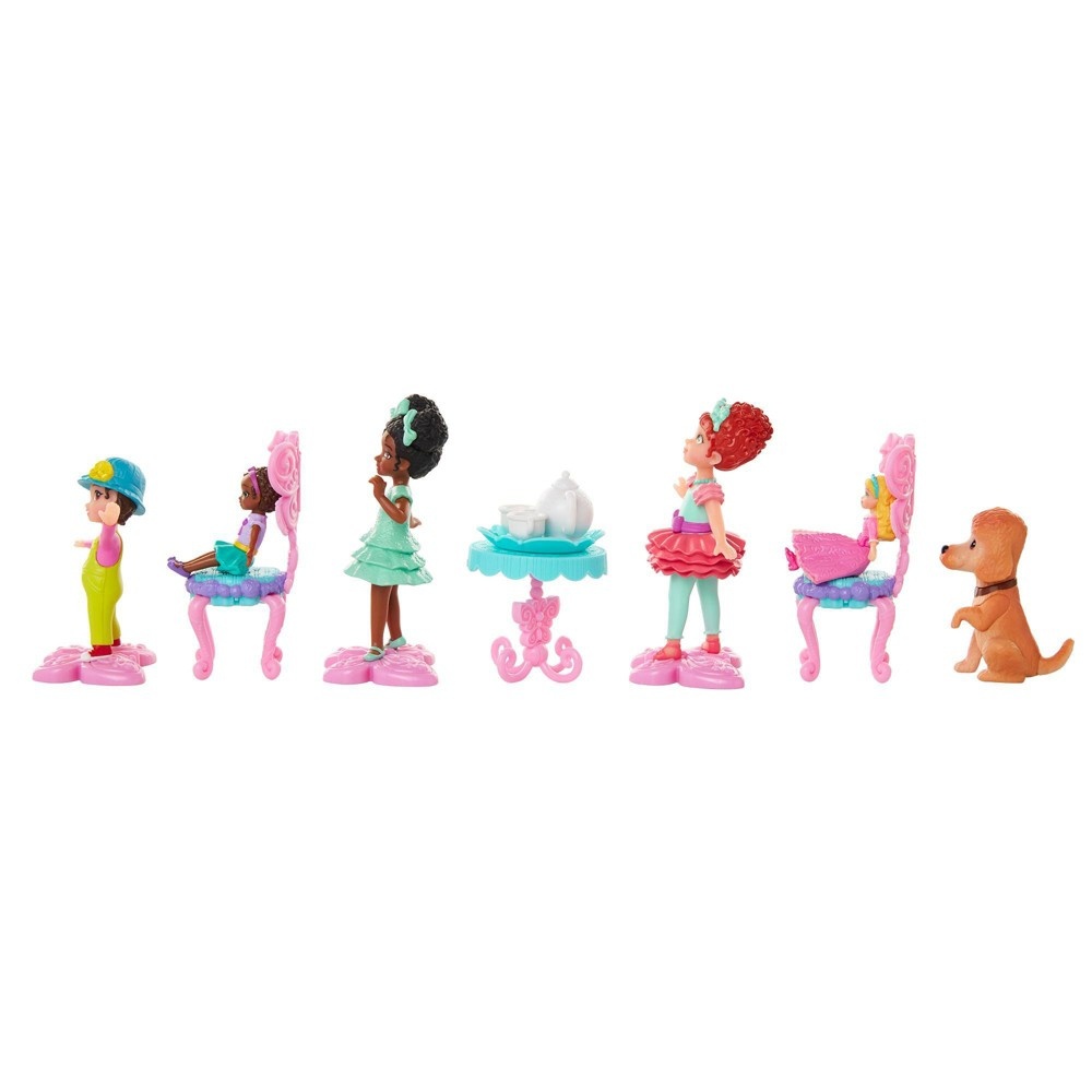 Disney Fancy Nancy Tea Party Collectible Figurine Set 1 ct Shipt