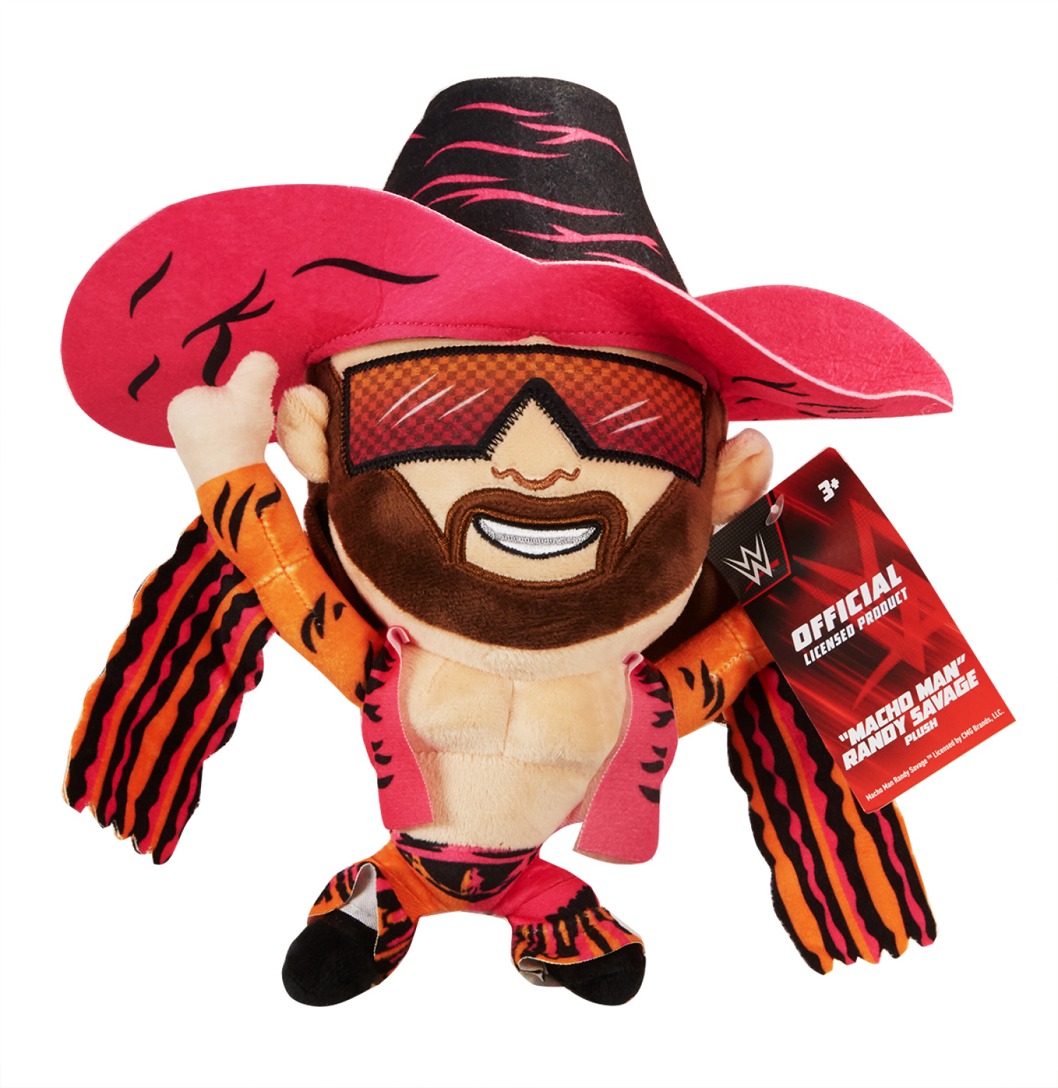 slide 4 of 5, WWE Licensed 9 Inch Plush - Assorted Styles, 1 ct