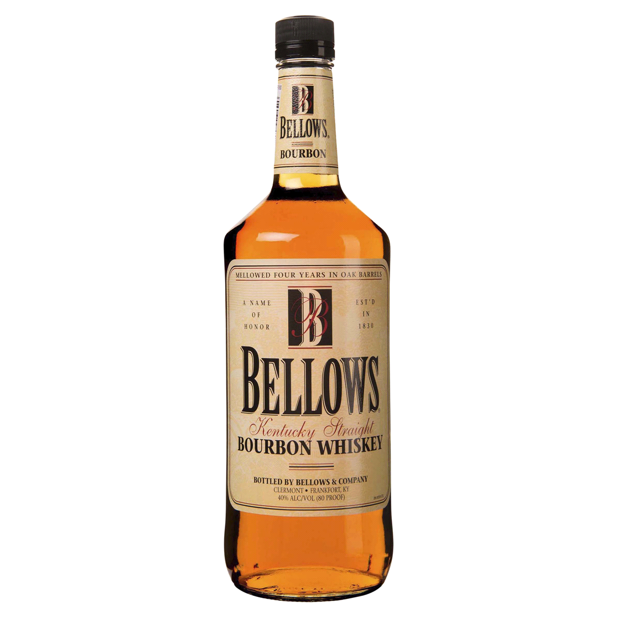 slide 1 of 5, Bellows Kentucky Straight Bourbon Whiskey, 1 lt, 1 liter